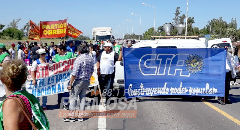 Delgado: “Salimos a la ruta para decirle al gobierno que pare con los despidos”