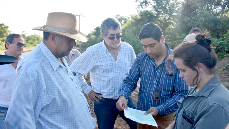 Arduas tareas en el oeste provincial ante la descomunal crecida del Pilcomayo
