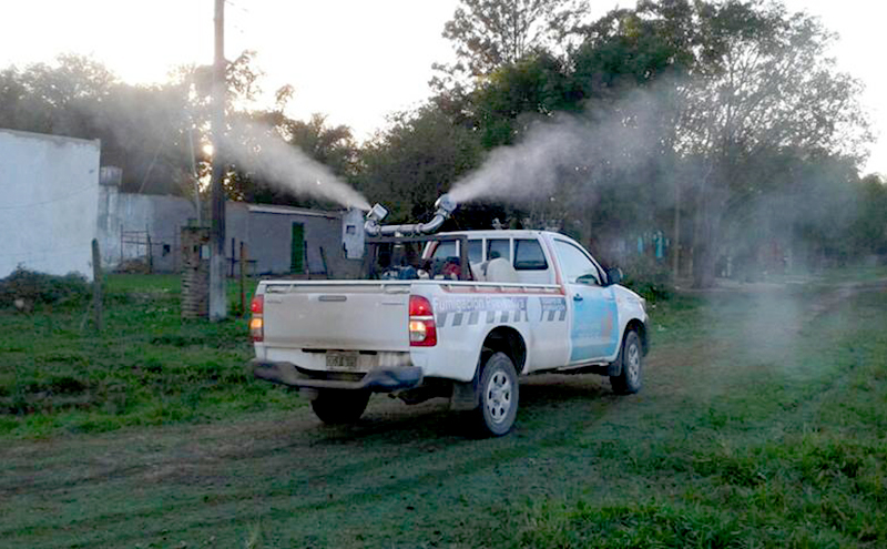 Nueva jornada de trabajos contra el Aedes Aegypti