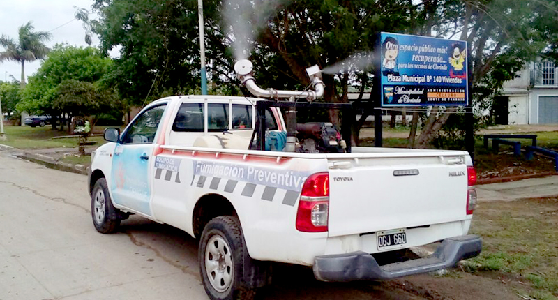 Contra el aedes en el interior