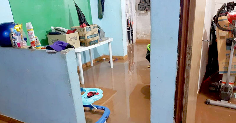 Jacquemin: “Los 200 milímetros dejaron calles anegadas y tres familias evacuadas”