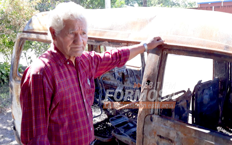 Víctor del Villa Lourdes: “Mi propio vecino me quemó el auto, me dejó sin mi herramienta de trabajo”