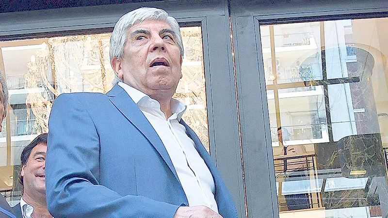 De cara a la marcha del 22, Hugo Moyano cargó contra Cambiemos