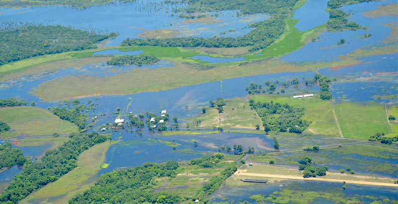 González: “Nuestros trabajos preventivos nos dan optimismo ante la crecida del Pilcomayo”