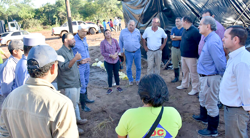 El ministro Gómez monitoreo arribo de mas contingentes de familias evacuadas