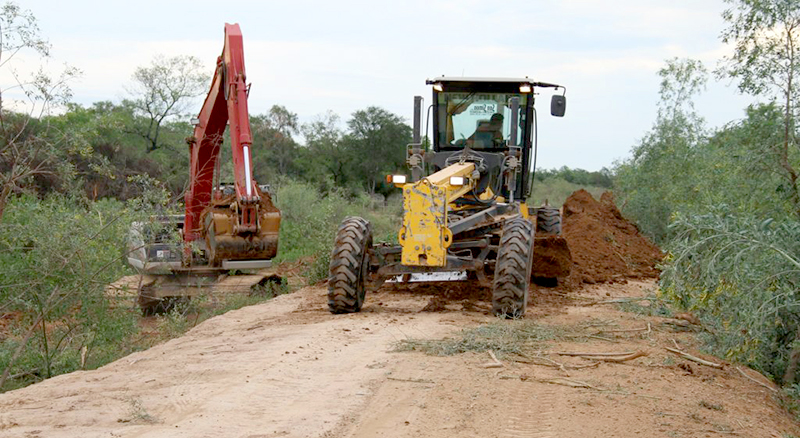 El gobierno trabaja en adecuar terreno elevado donde alojar posibles evacuados