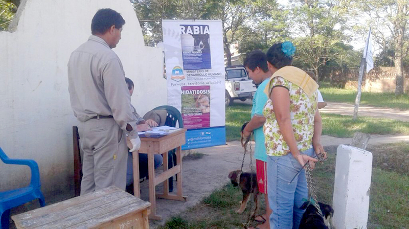 Continúa la vacunación antirrábica