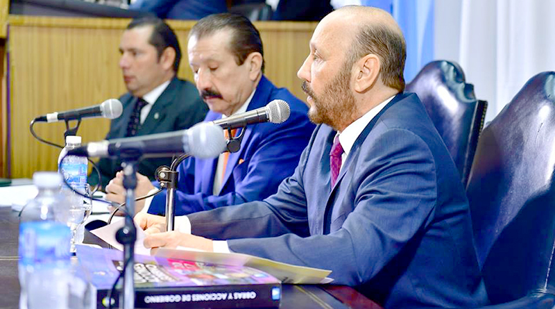 El gobernador aludió a los efectos de la crecida sin precedentes del río Pilcomayo