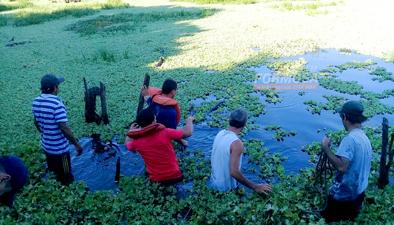Hallaron el cuerpo del menor buscado en aguas del riacho He Hé Grande