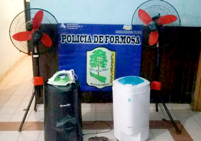 La Policía recuperó bienes sustraídos del barrio El Palomar