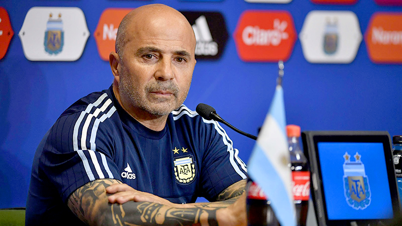 Sampaoli dio la lista para jugar ante España e Italia