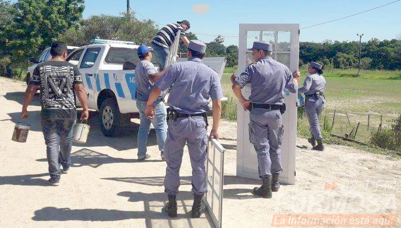 Un joven terminó preso por robar una lata de barniz, elementos de grifería y aberturas