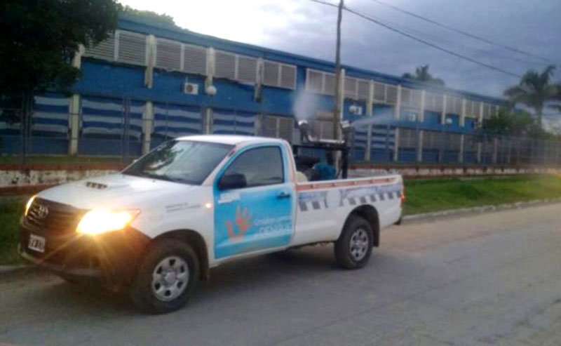 Fumigaciones en 40 barrios de la ciudad
