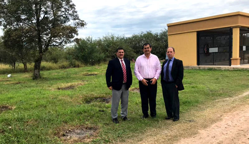 Poder Judicial: Inició la construcción de la nueva sede de Las Lomitas