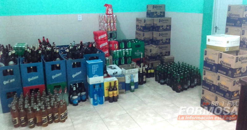 Allanaron una casa por venta de bebidas alcohólicas sin habilitación