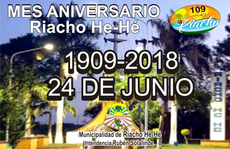 109° aniversario de Riacho He Hé: Siguen las actividades conmemorativas