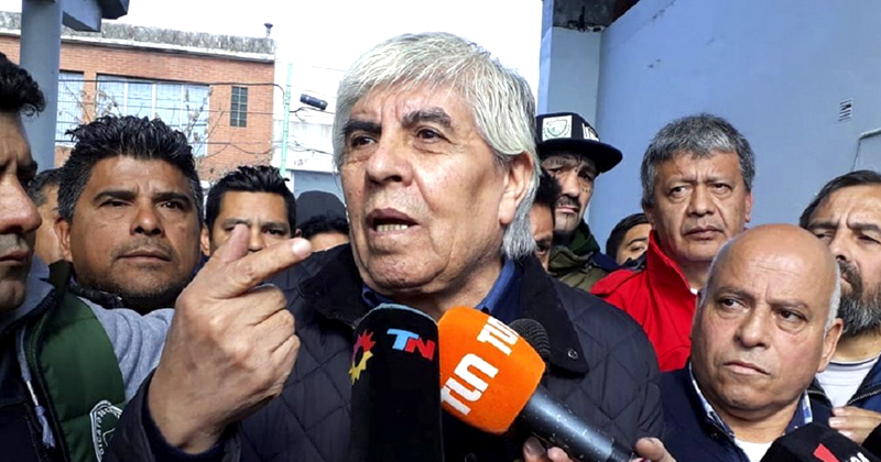 Moyano: “El paro es para que Macri escuche; con Cristina comía todo el mundo y ahora no”
