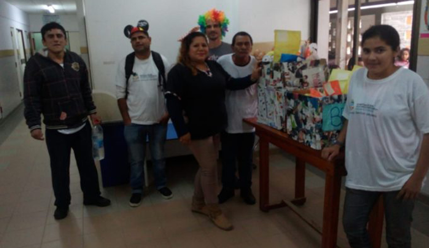 Actividad solidaria de los pacientes de Salud Mental