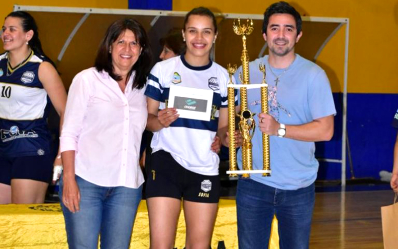 Se realizó con éxito en torneo de vóley en el Club Sarmiento