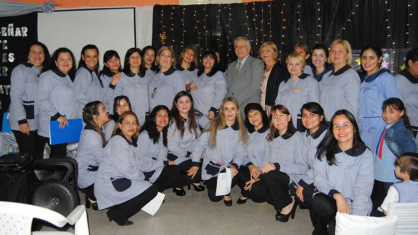 El Jardín de Infantes 8 celebro este martes sus Bodas de Plata