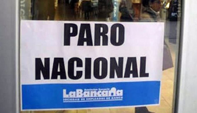 No habrá atención bancaria ni recarga de cajeros