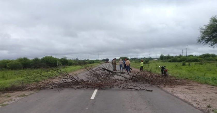 Originarios cortaron la Ruta 81 a la altura de Estanislao del Campo
