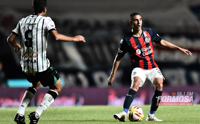 Insaurralde debutó en la Superliga Argentina