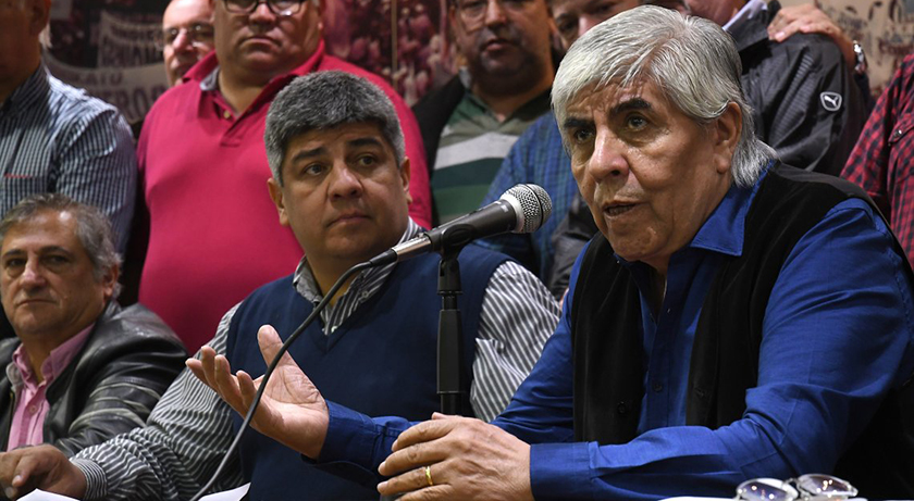 Moyano reclamó la unidad de los peronistas: “El problema para los argentinos es Macri, no Cristina”