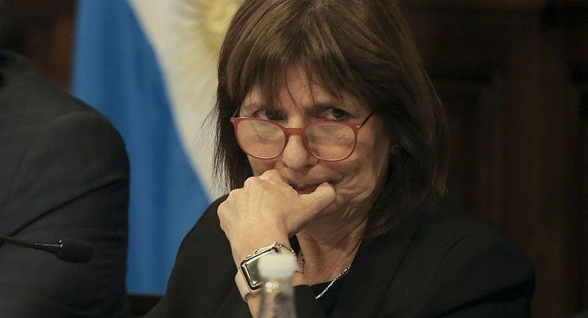 Bullrich ratificó sus dichos sobre la portación de armas porque “en Argentina no está prohibido”