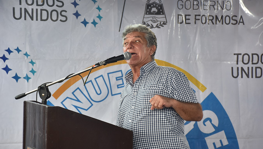 Intendente contrasto los “versos” de la nación con la transformación local