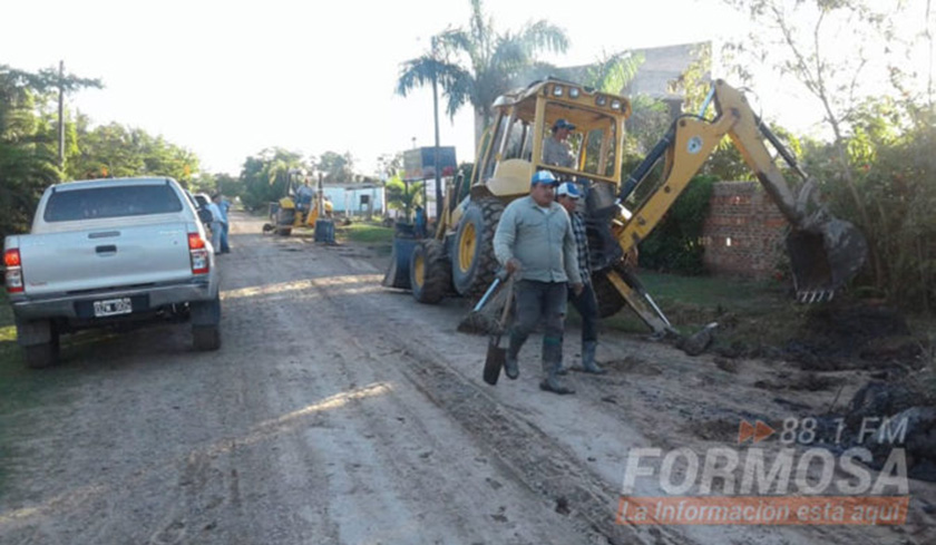El ministro de Gobierno estuvo en las zonas afectadas por el temporal