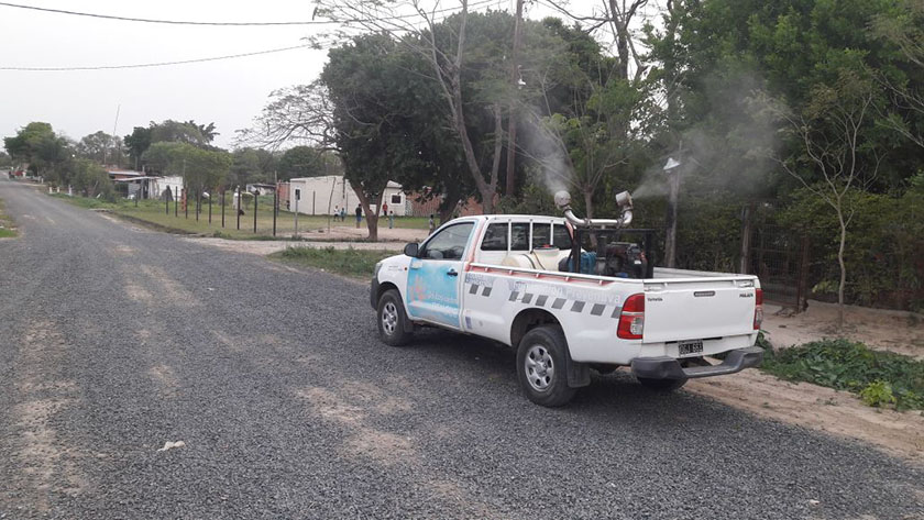 Dengue: Brigadas sanitarias en el interior