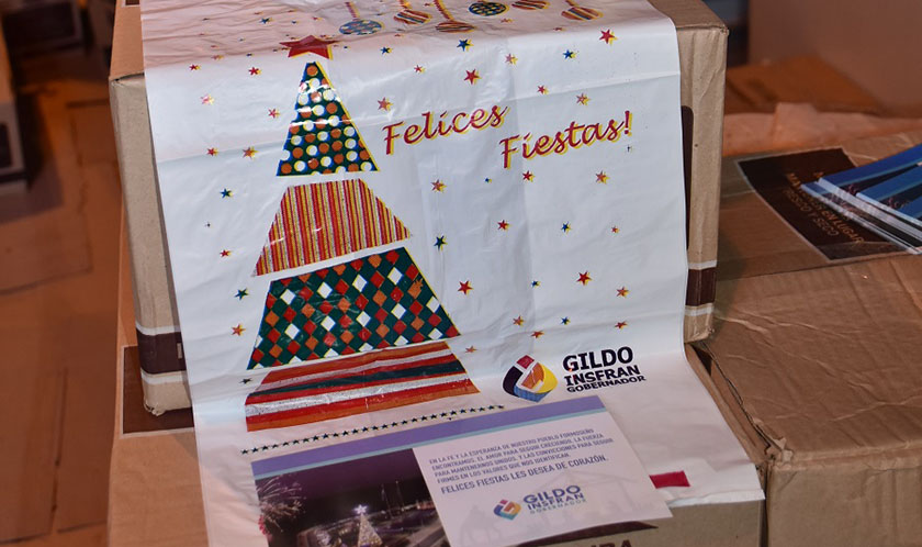 Más de 200 mil bolsas navideñas distribuirá el Gobierno provincial en todo el territorio