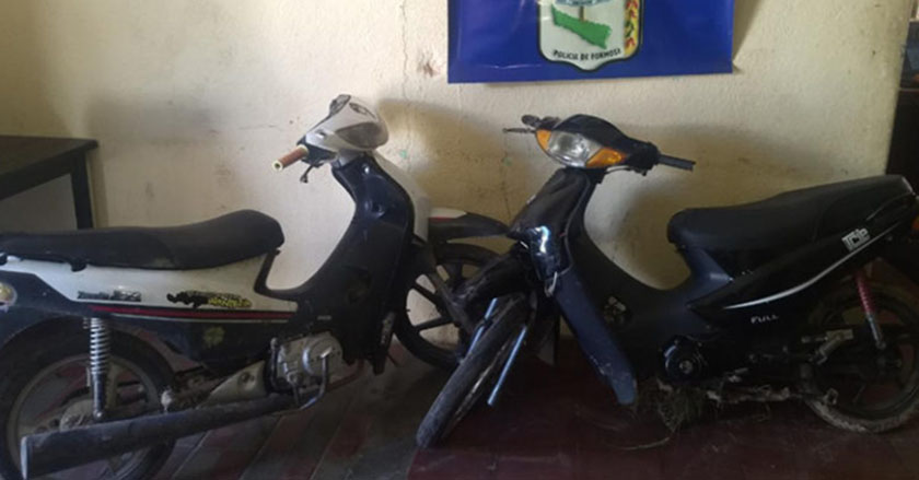 Se recuperaron seis motos robadas en capital y el interior