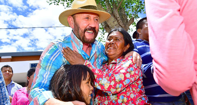Por intensas lluvias se suspendió la gira del gobernador Insfrán en el oeste