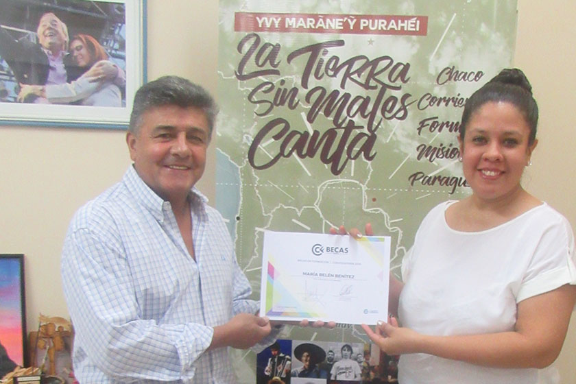 Joven lagunense accedió a beca del Consejo Federal de Cultura