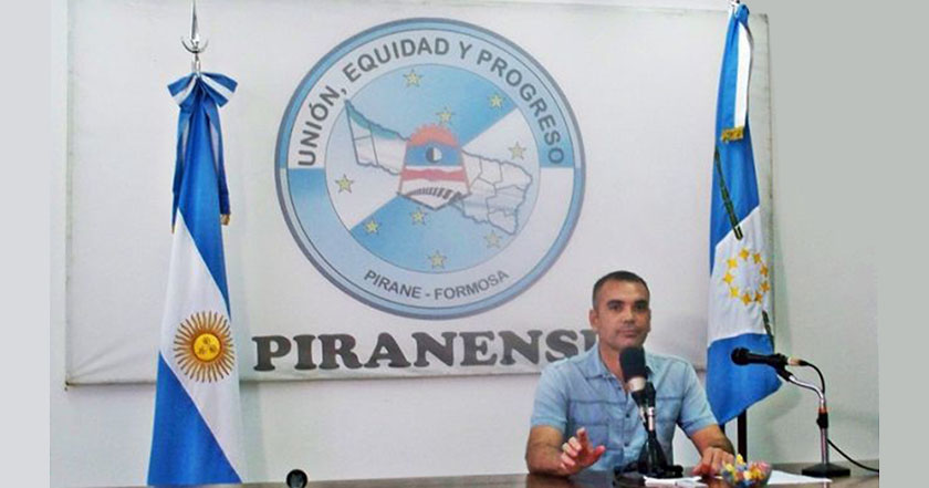 Desde Pirane reprueban a su jefe comunal que solo “chicanea a Insfrán”