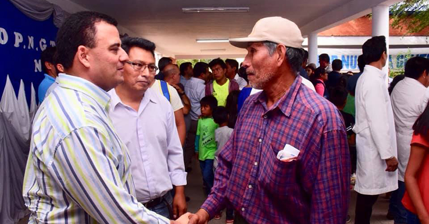 Samaniego diferencio a un Insfrán “apegado al pueblo y la oposición centrada en lo electoral”