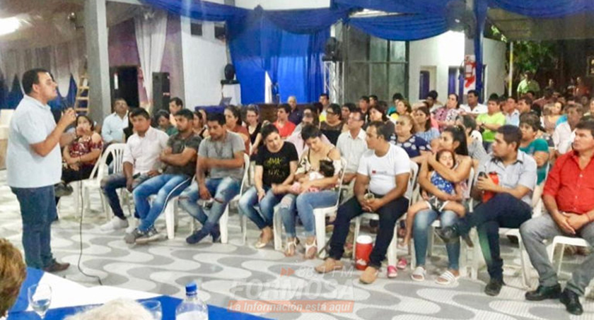 Dirigentes del PJ de San Martín Dos respaldaron la gestión de Insfrán