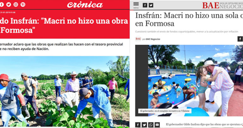 Medios nacionales se hicieron “eco” del discurso del gobernador