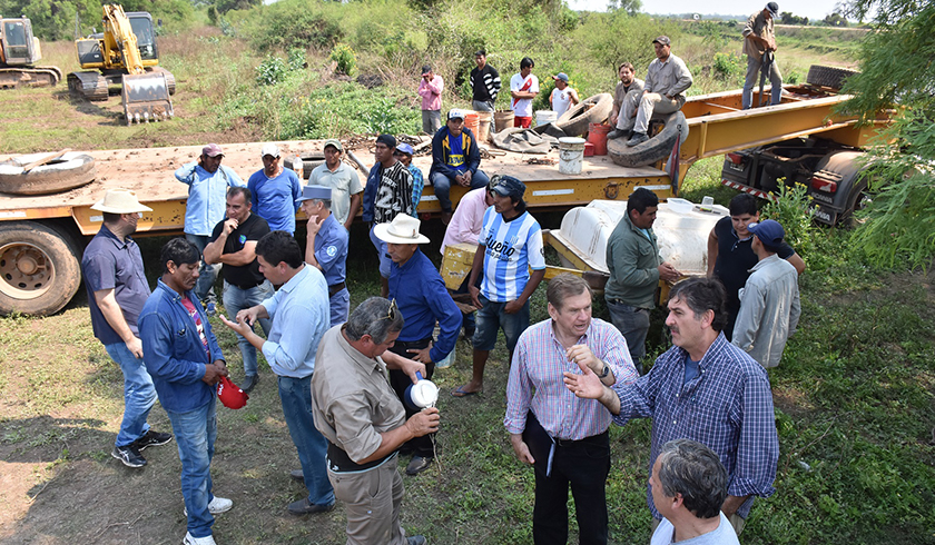 Obras del gobierno en diferentes frentes mitigan impacto del embate del Pilcomayo