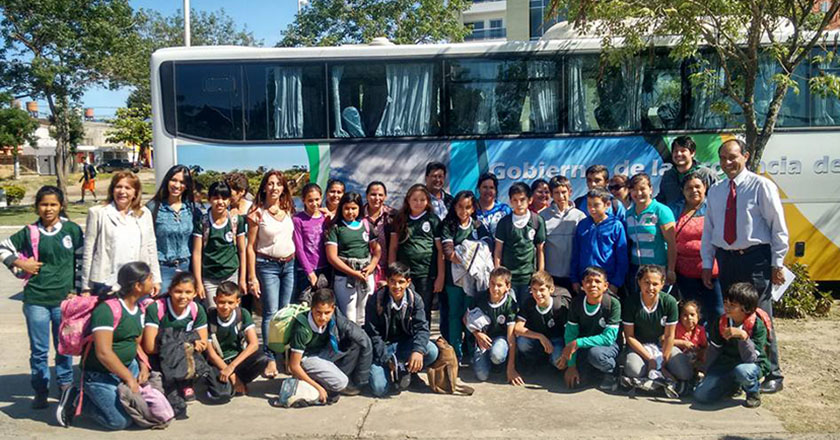 “Conociendo mi provincia”: Unos 350 niños del interior visitaron la ciudad