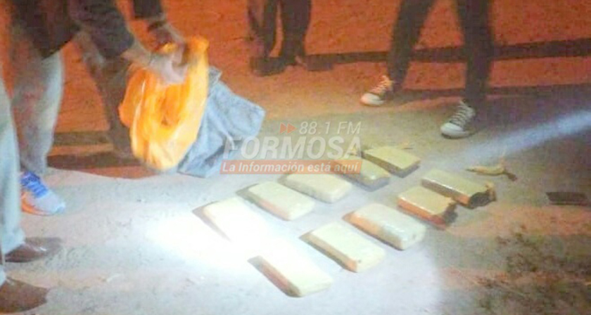 Las Lomitas: Secuestran 10 panes de marihuana y detienen a dos posibles distribuidores