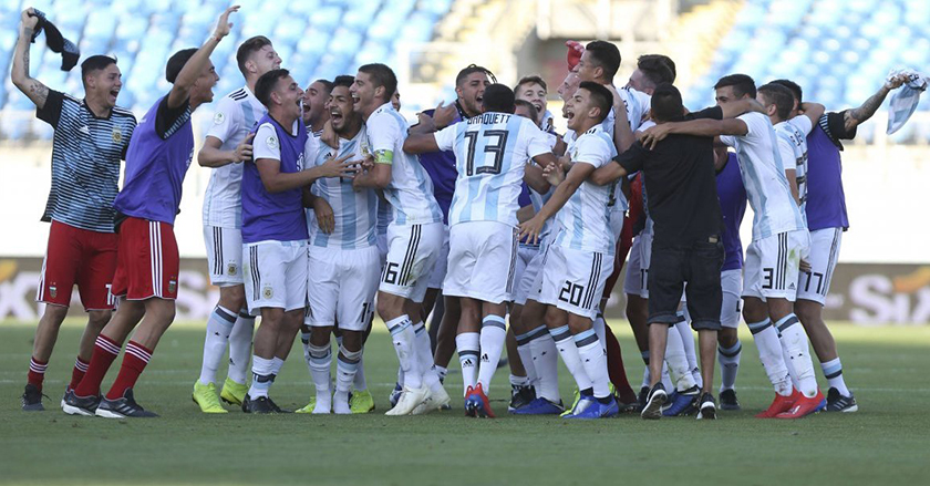 Sub 20: Argentina venció a Uruguay y se clasificó al Mundial