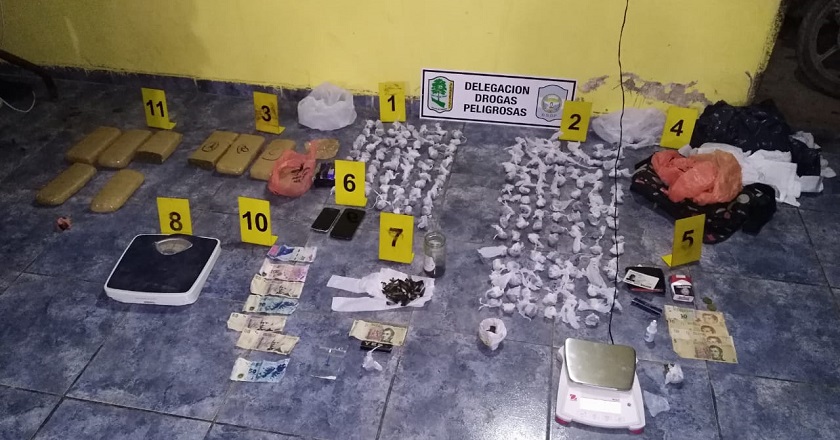 Pirané: la Policía desbarató una banda dedicada a la venta de estupefacientes