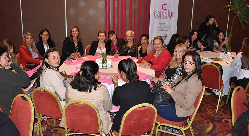 Mujeres empresarias de varias naciones valoran políticas económicas provinciales