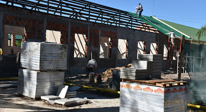 Están en ejecución 141 obras educativas en diferentes poblaciones de la provincia