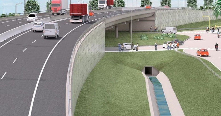 Nación elimino proyecto de cruce elevado en rotonda de Circunvalación y Kirchner
