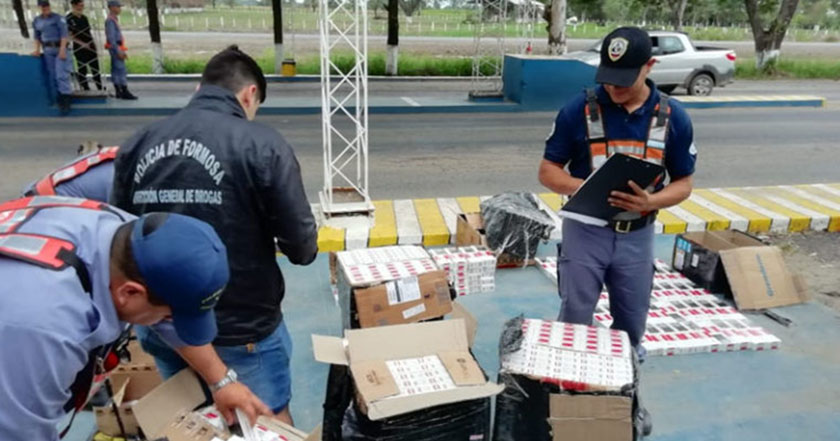 Secuestraron cigarrillos de origen extranjero valuado en más de un millón de pesos