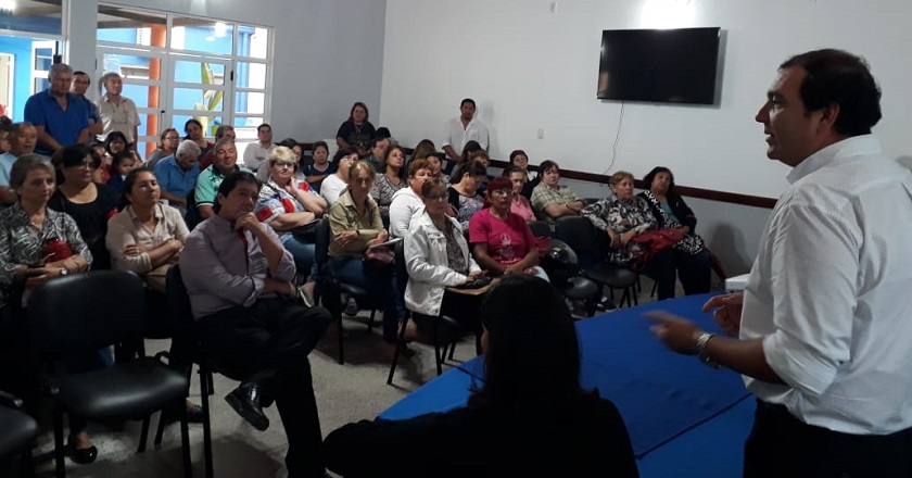 La Caja de Previsión Social en Laguna Blanca